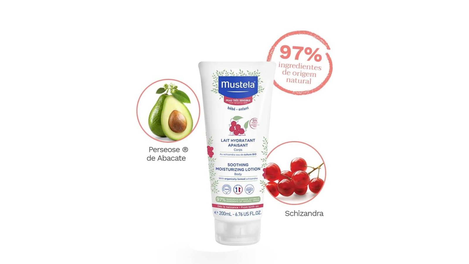 Mustela Hidratante Calmante 200ml