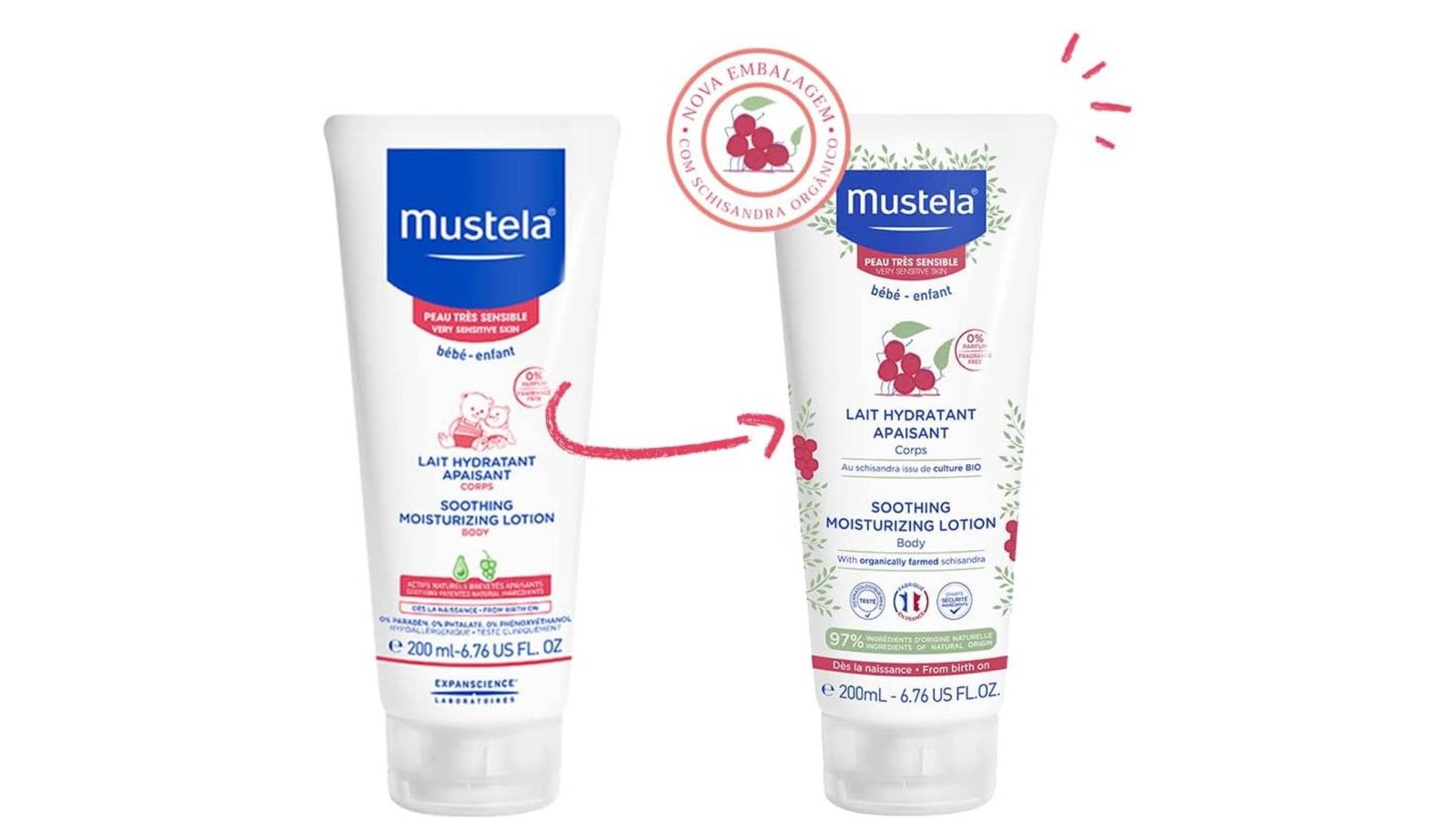 Mustela Hidratante Calmante 200ml