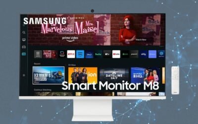 Melhores monitores da Samsung: analisando o monitor Smart Samsung 32″ M8 2023